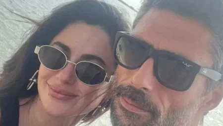 Nesrin Cavadzade ve Pamir Pekin aşk tatilinde! İlk kare geldi