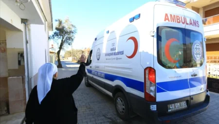 Muğla’da hasta ve engelli bireylere 100 bini aşkın güvenli nakil desteği sağlandı