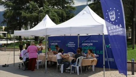 Bursa Büyükşehir Belediyesi 11 ilçede 18 noktada üniversite tercih danışmanlığı hizmeti sunuyor