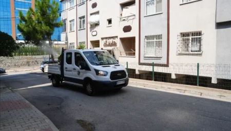 Kartal’da 20 Mahallede Sivrisinek ve Haşere ile Mücadele Haftanın Her Günü Sürüyor